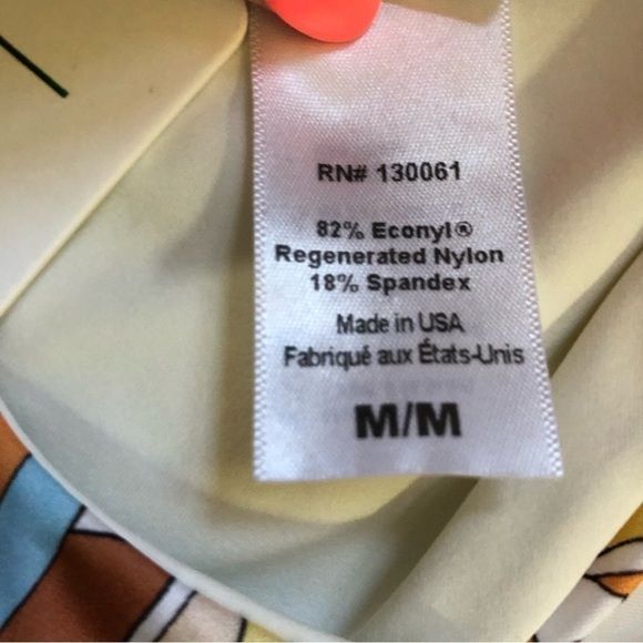 NWT l Space Floral Bikini Bitsy Cut Medium - Picture 3 of 7